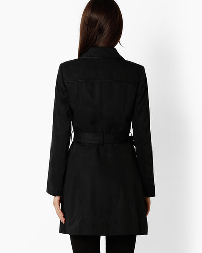 Trench Coat with Notched Lapel