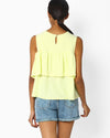 Sleeveless Tiered Top