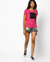 Graphic Print Crew-Neck T-shirt