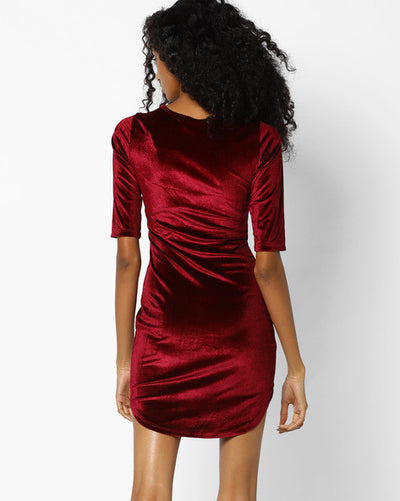 High-Low Bodycon Dress